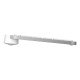 Logitech Master MX Keys S for Mac clavier Bureau RF sans fil + Bluetooth AZERTY Français Aluminium, Blanc