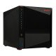 Asustor AS5404T serveur de stockage NAS Intel® Celeron® N5105 4 Go DDR4 0 To ADM Noir Asustor AS5404T serveur de stockage NAS Intel® Celeron® N5105 4 Go DDR4 0 To ADM Noir