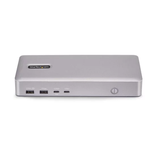 StarTech.com Station d'Accueil USB4, USB-C 40Gbps, Double Vidéo HDMI, Jusqu'à 2x 4K 60Hz 4:4:4 (RGB) ou 2x 4K 120Hz 4:2:2, Dock Multi-Moniteur, 6x USB, 2.5GbE, 100W PD StarTech.com Station d'Accueil USB4, USB-C 40Gbps, Double Vidéo HDMI, Jusqu'à 2x 4K 60Hz 4:4:4 (RGB) ou 2x 4K 120Hz 4:2:2, Dock Multi-Moniteur, 6x USB, 2.5GbE, 100W PD