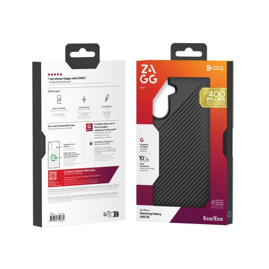 ZAGG Luxe coque de protection pour téléphones portables 17 cm (6.7") Housse Noir