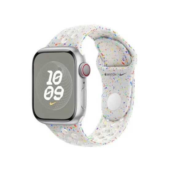 Apple MUUL3ZM/A accessoire intelligent à porter sur soi Bande Blanc Aluminium, Fluoroélastomère Apple MUUL3ZM/A accessoire intelligent à porter sur soi Bande Blanc Aluminium, Fluoroélastomère