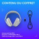 Logitech 981-001569 casque Gaming Blanc
