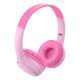 Belkin AUD012HQPKCS casque Avec fil &sans fil Arceau Musique Bluetooth Rose