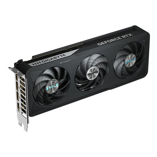 GIGABYTE GeForce RTX 5060 EAGLE MAX OC 8G Carte Graphique – 8 Go GDDR7, 128 bits, PCI-E 5.0, fréquence cœur 2550 MHz, 3 x DisplayPort, 1 x HDMI, NVIDIA DLSS 4, GV-N5060EAGLEMAX OC-8GD 1.0 GIGABYTE GeForce RTX 5060 EAGLE MAX OC 8G Carte Graphique – 8 Go GDDR7, 128 bits, PCI-E 5.0, fréquence cœur 2550 MHz, 3 x DisplayPort, 1 x HDMI, NVIDIA DLSS 4, GV-N5060EAGLEMAX OC-8GD 1.0