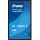 iiyama TW3226AS-B3P Écran d'affichage dynamique Écran plat interactif 80 cm (31.5") LED Wifi 500 cd/m² Full HD Noir Écran tactile Intégré dans le processeur Android 14 24/7
