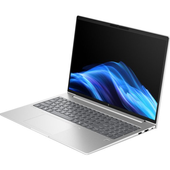 HP EliteBook 6 G1i AI Intel Core Ultra 5 225U Ordinateur portable 40,6 cm (16") WUXGA 24 Go DDR5-SDRAM 512 Go SSD Wi-Fi 7 (802.11be) Windows 11 Pro AI PC Argent