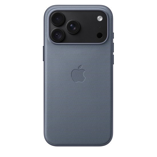 Apple Coque en tissage technique avec MagSafe pour iPhone 18 Pro Max - Bleu chambray