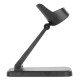 Manhattan Support réglable pour scanner codes-barres, hauteur et inclinaison réglables, compatible 153997/154116/154185, noir, garantie à vie