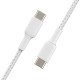 Belkin CAB004BT2MWH2PK câble USB 2 m USB 2.0 USB C Blanc