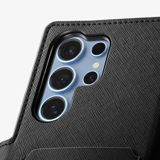 Spigen Wallet S coque de protection pour téléphones portables 17 cm (6.7") Étui avec portefeuille Noir Spigen Wallet S coque de protection pour téléphones portables 17 cm (6.7") Étui avec portefeuille Noir