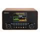 Albrecht DR 866 Portable Numérique Noir, Bois