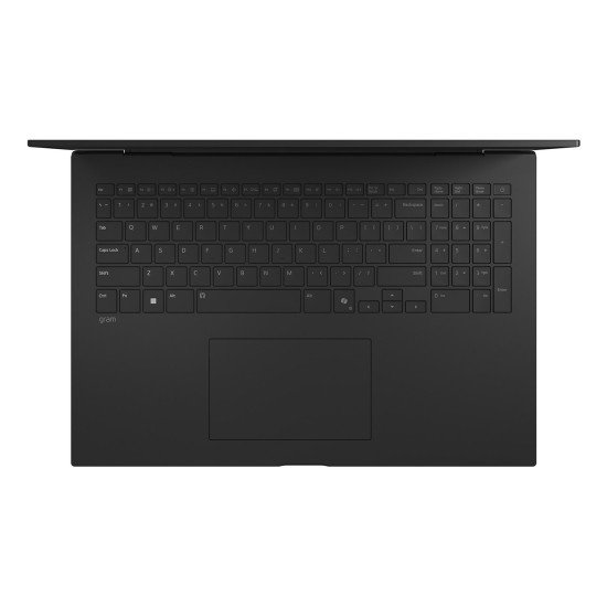 LG Gram 17ZB90TL Copilot+ PC Intel Core Ultra 7 258V Ordinateur portable 43,2 cm (17") WQXGA 32 Go LPDDR5x-SDRAM 2 To SSD Wi-Fi 7 (802.11be) Windows 11 Pro Noir