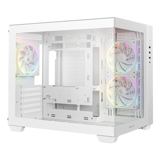 DeepCool CG330 3F WH Tower Blanc