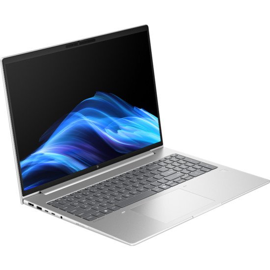 HP EliteBook 6 G1i AI Intel Core Ultra 5 225U Ordinateur portable 40,6 cm (16") WUXGA 24 Go DDR5-SDRAM 512 Go SSD Wi-Fi 7 (802.11be) Windows 11 Pro AI PC Argent