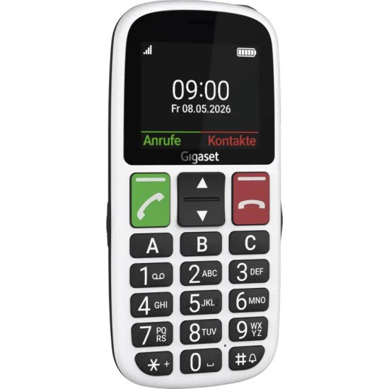 Gigaset GL30 5,59 cm (2.2") 106 g Crème Téléphone pour seniors