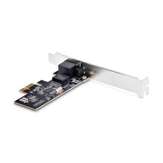 StarTech.com Carte Réseau PCIe à 1 Port 2,5 Gbps NBASE-T, Intel® I225-V, Carte Réseau pour Ordinateur à Port Unique, Carte Réseau Ethernet MultiGigabit, Carte LAN Serveur PCI Express StarTech.com Carte Réseau PCIe à 1 Port 2,5 Gbps NBASE-T, Intel® I225-V, Carte Réseau pour Ordinateur à Port Unique, Carte Réseau Ethernet MultiGigabit, Carte LAN Serveur PCI Express