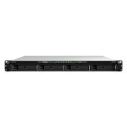 Synology RackStation RS826RP+ serveur de stockage NAS Rack (1 U) AMD Ryzen V1500B 4 Go DDR4 0 To DiskStation Manager Noir, Gris
