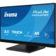 iiyama T2254MSC-B2AG écran PC 54,6 cm (21.5") 1920 x 1080 pixels Full HD LED Écran tactile Noir