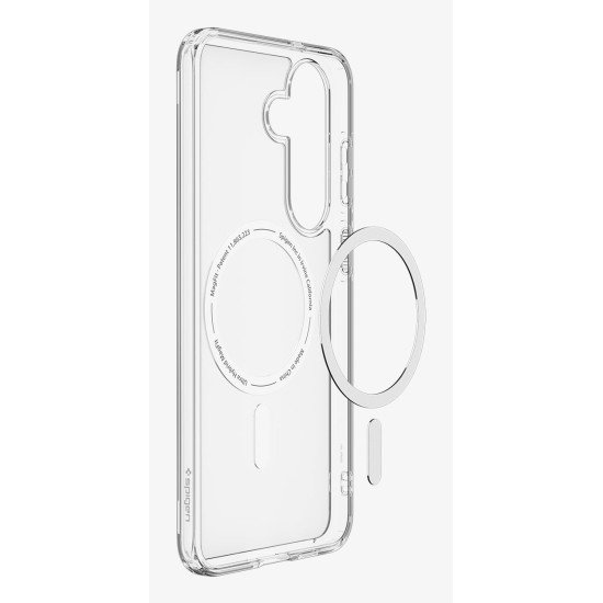 Spigen Ultra Hybrid (Mag Fit) coque de protection pour téléphones portables 17 cm (6.7") Housse Transparent, Blanc