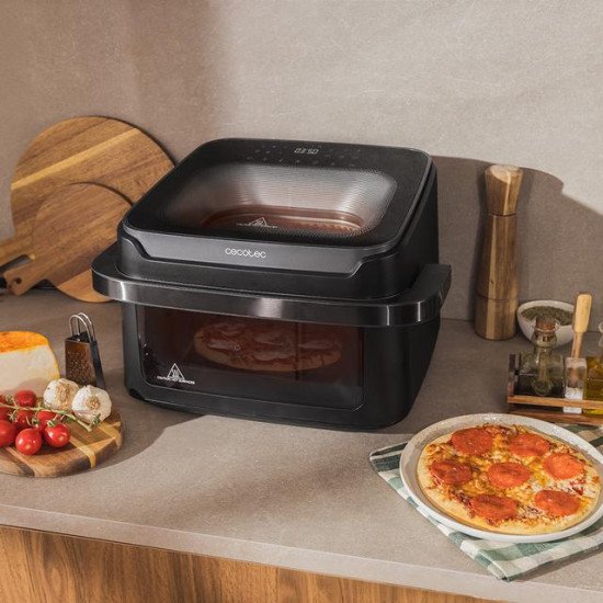 Cecotec Cecofry Advance 10000 Full Vision Double 10 L Autonome 2200 W Friteuse d'air chaud Noir