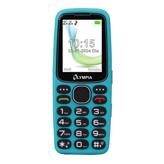 Olympia STAR 6,1 cm (2.4") 92 g Noir, Turquoise Olympia STAR 6,1 cm (2.4") 92 g Noir, Turquoise