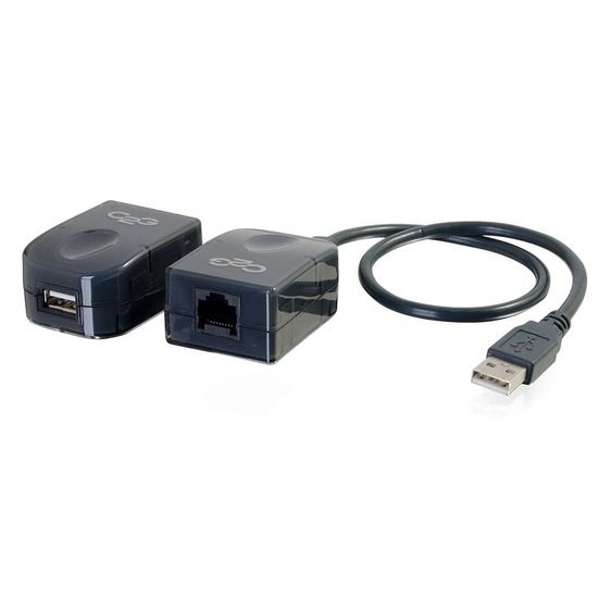 C2G Kit de dongle d'extension Over Cat5 Superbooster™ USB 1.1