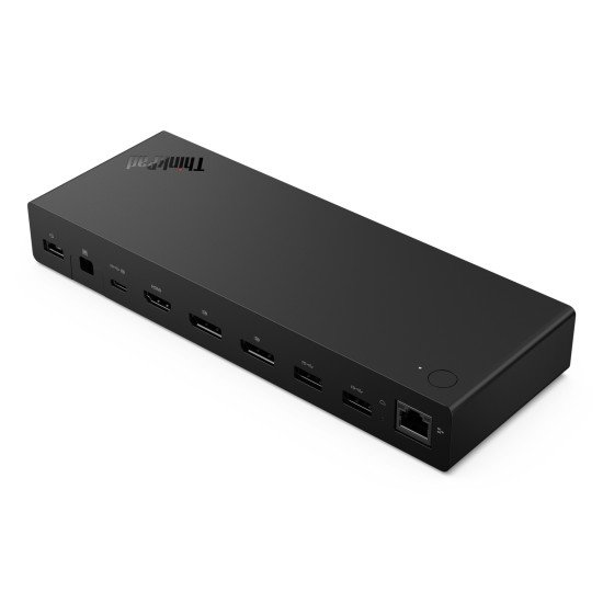 Lenovo ThinkPad USB4 Smart Dock 5500 with 135W Adapter Avec fil Noir