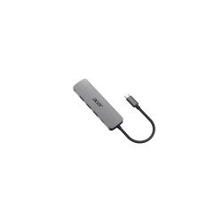 Acer 5in1 Type C Dongle Avec fil USB 3.2 Gen 1 (3.1 Gen 1) Type-C Argent