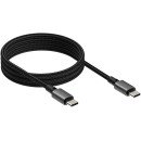 Vision TC 1MUSBCMAG/BL câble USB USB 3.2 Gen 2 (3.1 Gen 2) 1 m USB C Noir