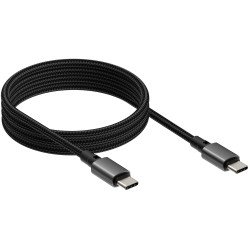 Vision TC 1MUSBCMAG/BL câble USB USB 3.2 Gen 2 (3.1 Gen 2) 1 m USB C Noir