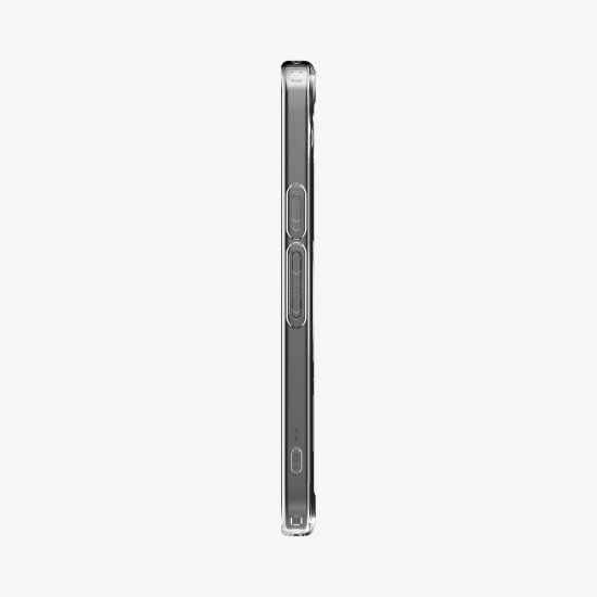 Spigen Ultra Hybrid Metal Ring (MagFit) coque de protection pour téléphones portables 16 cm (6.3") Housse Transparent, Blanc Spigen Ultra Hybrid Metal Ring (MagFit) coque de protection pour téléphones portables 16 cm (6.3") Housse Transparent, Blanc