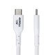 StarTech.com Câble de Charge USB-A vers USB-C de 3m, Charge et Synchronisation, 3A, USB 2.0, Gaine TPE - Cordon de Charge USB Blanc StarTech.com Câble de Charge USB-A vers USB-C de 3m, Charge et Synchronisation, 3A, USB 2.0, Gaine TPE - Cordon de Charge USB Blanc