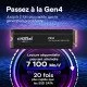Crucial P310 2 To M.2 PCI Express 4.0 NVMe Crucial P310 2 To M.2 PCI Express 4.0 NVMe