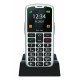 Beafon SL260 5,59 cm (2.2") Noir, Argent Téléphone pour seniors