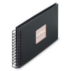 Hama 00009833 album photo et protège-page Noir 50 feuilles 10 x 15 Reliure spiralée