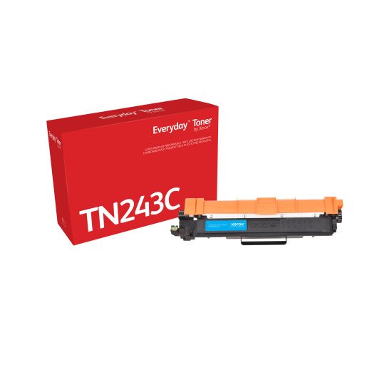 Everyday Toner Cyan compatible avec Brother TN-243C, Capacité standard