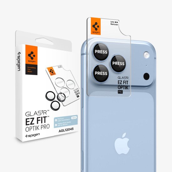 Spigen Optik Pro EZ Fit Protecteur d'objectif caméra Apple 2 pièce(s)