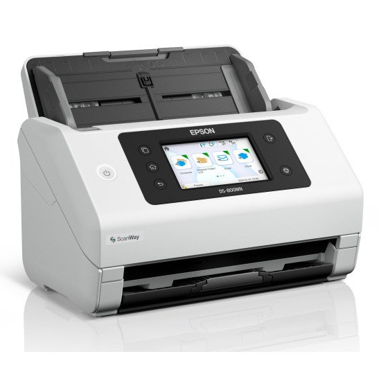 Epson WorkForce DS-800WN Alimentation papier de scanner 600 x 600 DPI A4 Blanc Epson WorkForce DS-800WN Alimentation papier de scanner 600 x 600 DPI A4 Blanc