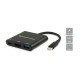 Conceptronic DONN01B station d'accueil USB 3.2 Gen 1 (3.1 Gen 1) Type-C Noir