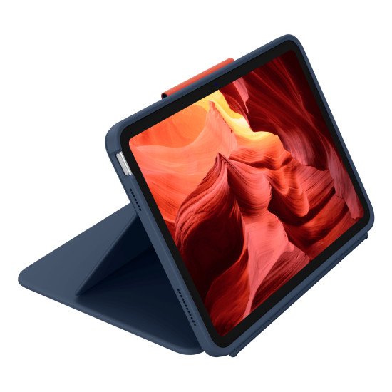 Logitech Rugged Combo 4 Touch AZERTY Français Smart Connector Bleu