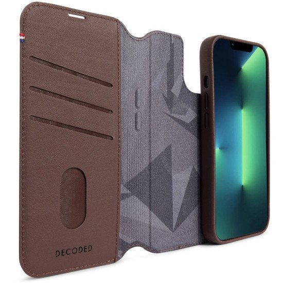 Decoded Leather Modu Wallet coque de protection pour téléphones portables 15,4 cm (6.06") Étui avec portefeuille Marron