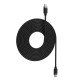 mophie USB-C Cable with USB-C Connector câble USB USB 2.0 3 m USB C Noir