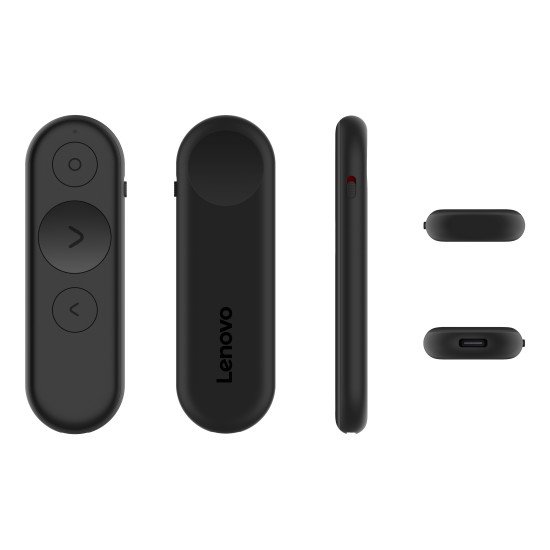 Lenovo Eingabegeräte télécommande Bluetooth/RF Noir
