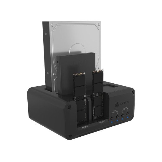 ICY BOX IB-2925MS-CU31 USB 3.2 Gen 2 (3.1 Gen 2) Type-C Noir