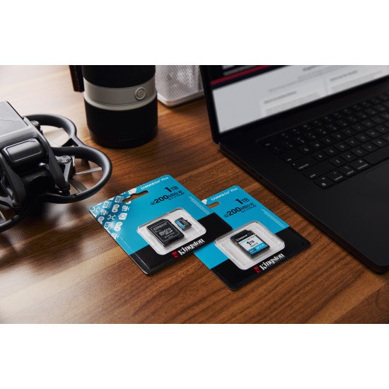 Kingston Technology Canvas Go! Plus 1 To SDXC Canvas Go Plus Gen4 200 Mo/s C10 UHS-I U3 V30 Kingston Technology Canvas Go! Plus 1 To SDXC Canvas Go Plus Gen4 200 Mo/s C10 UHS-I U3 V30