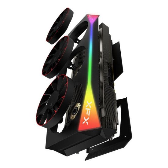 XFX Mercury Radeon RX 9070 XT OC Magnetic Air Edition RGB AMD 16 Go GDDR6 XFX Mercury Radeon RX 9070 XT OC Magnetic Air Edition RGB AMD 16 Go GDDR6