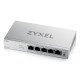 Zyxel GS1200-5HPV3 Géré L2 Gigabit Ethernet (10/100/1000) Connexion Ethernet POE Bureau Gris