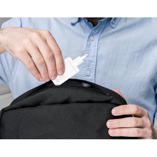 4smarts 540400 chargeur d'appareils mobiles Universel Blanc Secteur Charge rapide Intérieure