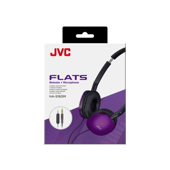 JVC HA-S160M-VU écouteur/casque Avec fil Arceau Appels/Musique Bleu JVC HA-S160M-VU écouteur/casque Avec fil Arceau Appels/Musique Bleu