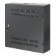 Intellinet Coffret mural 19" extra-plat avec rails 4U horizontaux et 2U verticaux, profondeur 170 mm, idéal AV/multimédia/surveillance, assemblé, noir RAL 7021